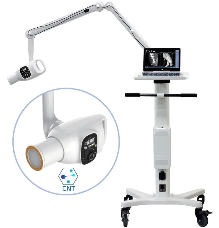 MyVet EzRay Mobile Intraoral X-Ray Cart - Nuon Imaging - Veterinary Radiology Equipment