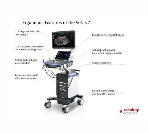 miVetSource Vetus 7 Ultrasound - Nuon Imaging - Veterinary Radiology Equipment 2
