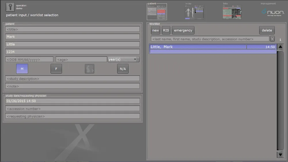 Nuon Imaging - NuonHuman Software 2