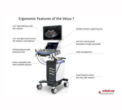 miVetSource Vetus 7 Ultrasound - Nuon Imaging - Veterinary Radiology Equipment 2